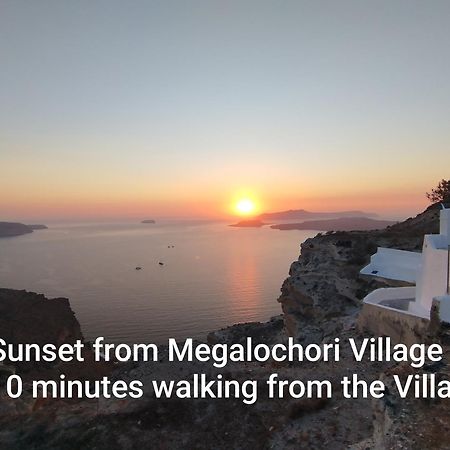 Aidos Villa Santorini Мегалохори Экстерьер фото