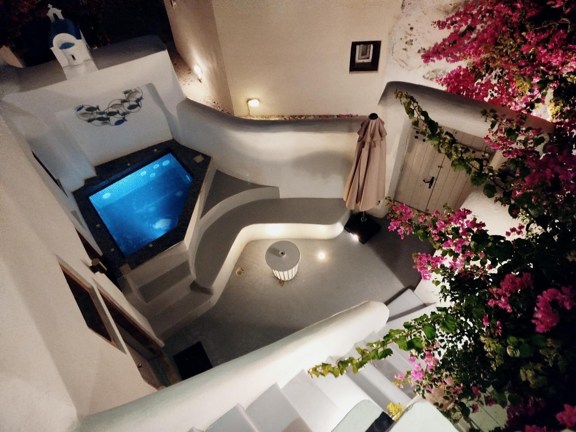 Aidos Villa Santorini Мегалохори Экстерьер фото